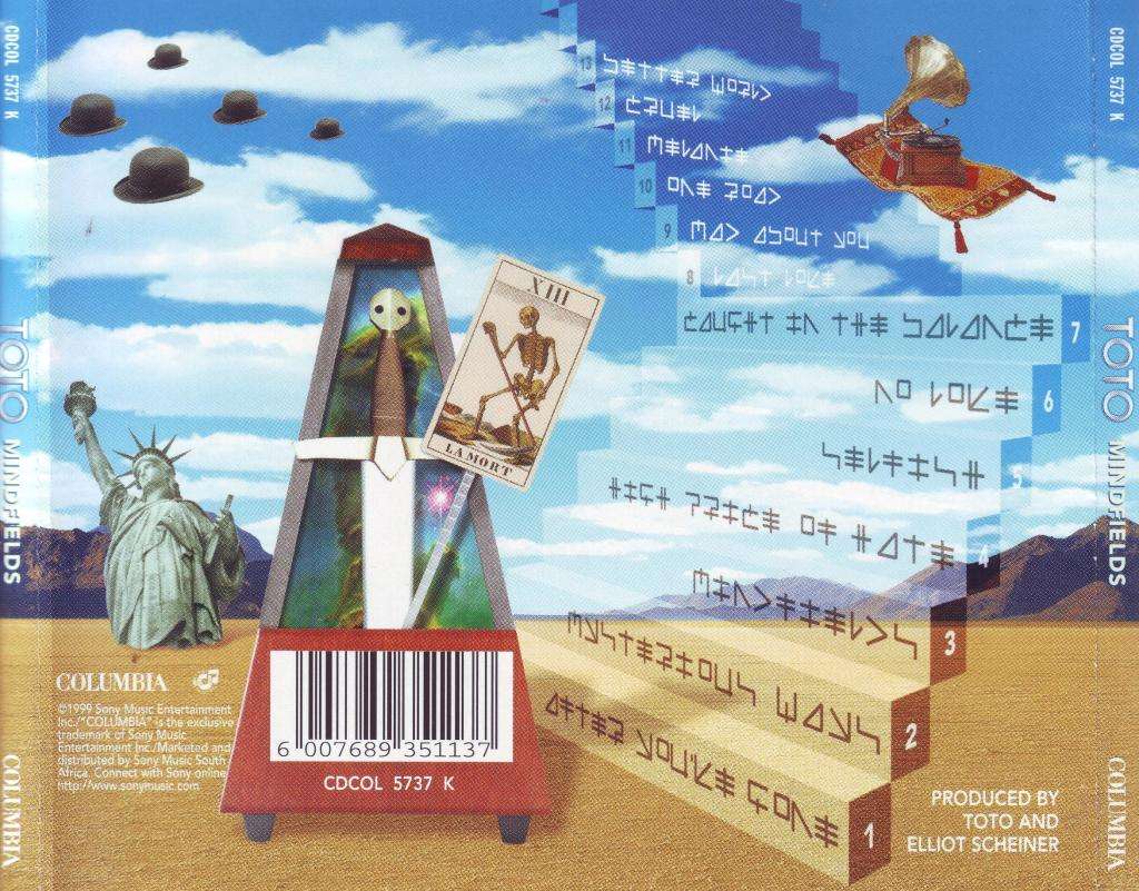 TOTO - Mindfields (CD) CDCOL 5737 K  EX