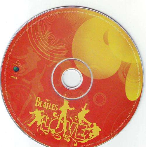 THE BEATLES - "Love" CDPCSJ (WE) 7249 (FREE BULK SHIPPING)