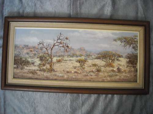 Wow!!!  Stunning Original Henry Bredenkamp Oil Painting