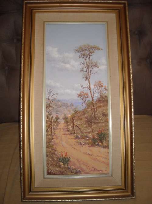 Wow!!!  Stunning Original Henry Bredenkamp Oil Painting