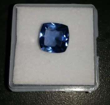 Natural Tanzanite Certified Cushion Cut Loose Gemstone 5.20 Ct