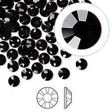 *Stunning* Jet (Black) Crystal SS 20 Hot-Fix Rhinestones (144)