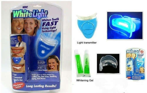 Teeth whitening light