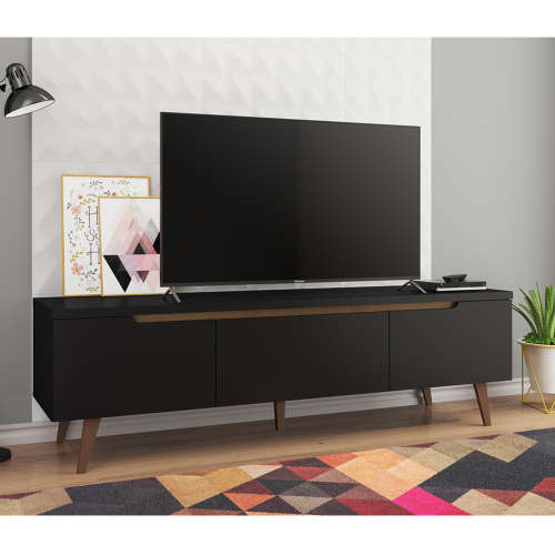 Oslo Black TV Unit