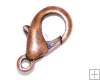 Copper Lobster Clasps - Pack of 10