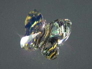 Butterfly 8mm crystal "AB"