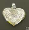 Glass Pendant Heart Murano 40mm