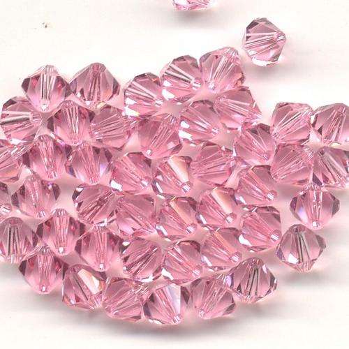 Swarovski Bead 4mm bicone rose