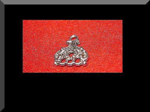 Chandelier Drop Silver Charm- 1pc