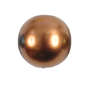 8mm Bronze Glass Pearls - Pack of 6