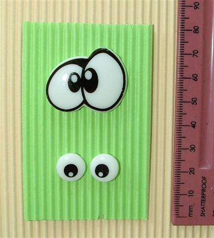 ""Expressions"" Eyes (Flat). Eyes 6. Quantity: 2 Pairs