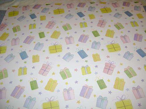 12"x 12" (30.5x30.5cm) Paper -Gift Box Design