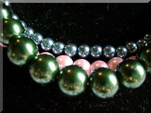 4,6,8mm - Glass Pearls AAA Grade Polished Pearls - COMBO 1
