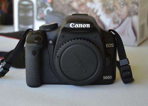 Canon EOS 500D Body + Extras