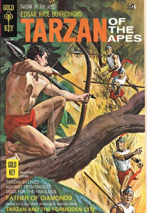 GOLD KEY COMIC 1970 APRIL TARZAN OF THE APES #191 - EDGAR RICE BURROUGHS EXCELLENT CONDITION