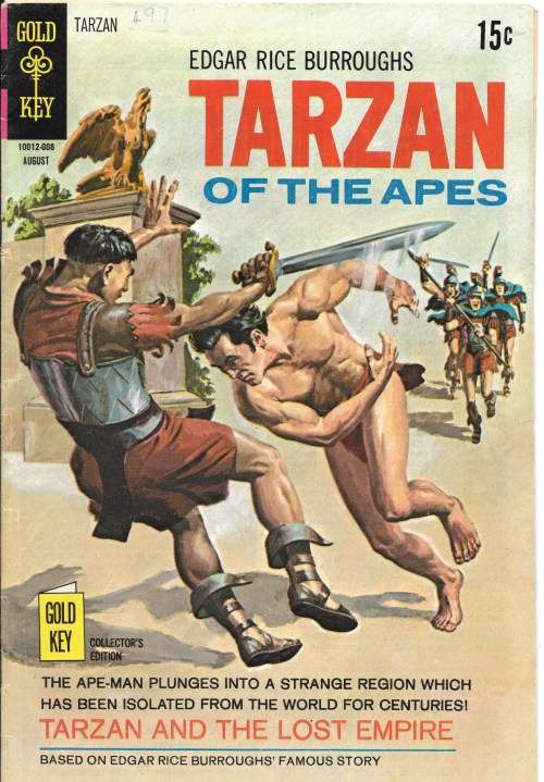 GOLD KEY COMIC 1970 AUGUST TARZAN OF THE APES #194 - EDGAR RICE BURROUGHS EXCELLENT CONDITION