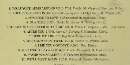 Engelbert Humperdinck Love Is The Reason CD