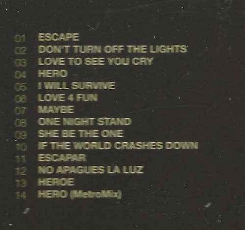 Enrique Iglesias - Escape CD