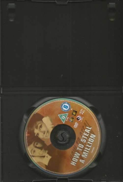 HOW TO STEAL A MILLION AUDREY HEPBURN PETER O'TOOLE DVD MOVIE