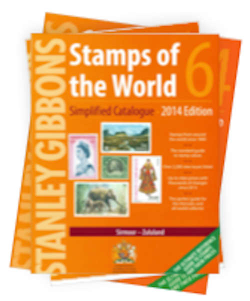 STANLEY GIBBONS 2014 CATALOGUE A - Z VOLUMES ON CRUZER BLADE