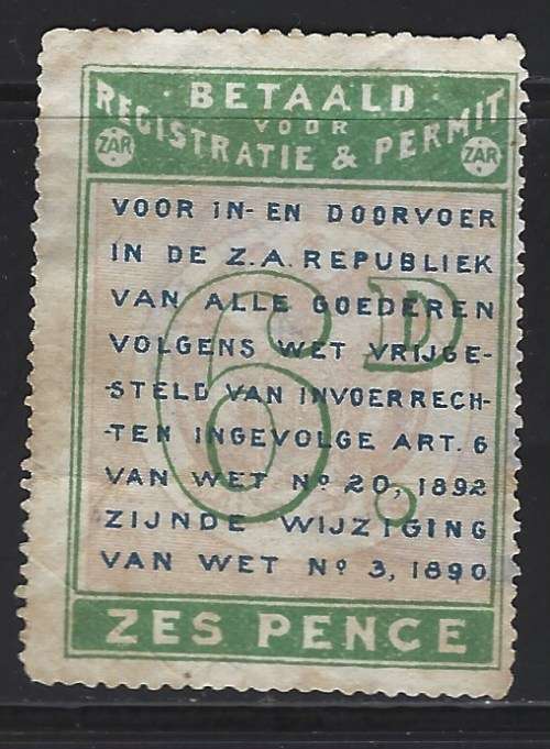 Revenues, Railway Stamps, Petrol Coupon, Native Tax, Native Pass, Customs 1662