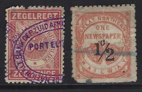 Revenues, Railway Stamps, Petrol Coupon, Native Tax, Native Pass, Customs 1662