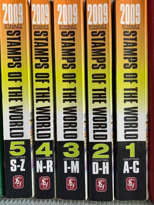Stanley Gibbons 2009 World Simplified Colour Catalogues A-Z Good Condition