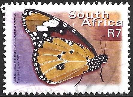 South Africa 2000 Definitive R7 Butterfly Difficult To Get Postally Used 1318