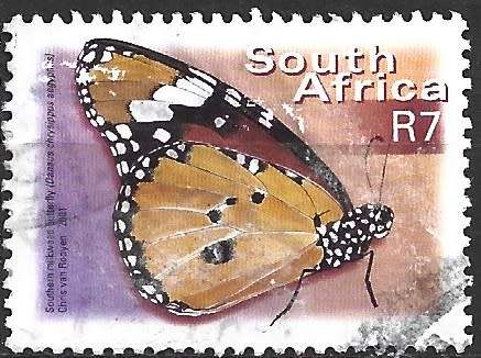 South Africa 2000 Definitive R7 Butterfly Difficult To Get Postally Used 1318