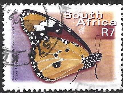 South Africa 2000 Definitive R7 Butterfly Difficult To Get Postally Used 1318