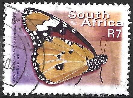 South Africa 2000 Definitive R7 Butterfly Difficult To Get Postally Used 1318