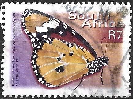 South Africa 2000 Definitive R7 Butterfly Difficult To Get Postally Used 1318