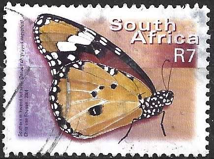 South Africa 2000 Definitive R7 Butterfly Difficult To Get Postally Used 1318