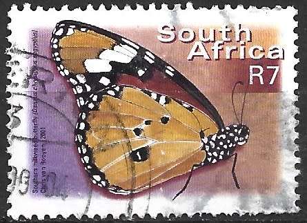 South Africa 2000 Definitive R7 Butterfly Difficult To Get Postally Used 1318