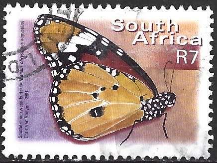 South Africa 2000 Definitive R7 Butterfly Difficult To Get Postally Used 1318