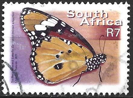 South Africa 2000 Definitive R7 Butterfly Difficult To Get Postally Used 1318