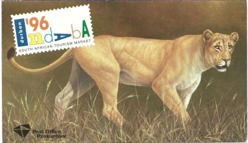 South Africa 1996 Indaba Durban Promoting Advertising Booklet Very Few Issued FDC0222