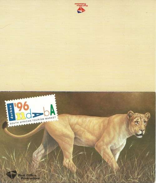 South Africa 1996 Indaba Durban Promoting Advertising Booklet Very Few Issued FDC0222