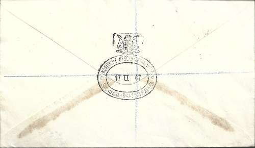 Union Of South Africa 1947 Royal Visit First Day Cover Set Of Pairs FDC0061