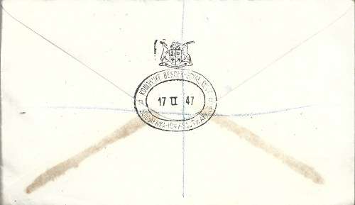 Union Of South Africa 1947 Royal Visit First Day Cover Set Of Pairs FDC0061