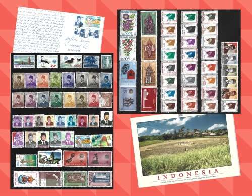 Indonesia Selection Thematic And Topical Collection Of Mnh and Used Part Set FDC0444