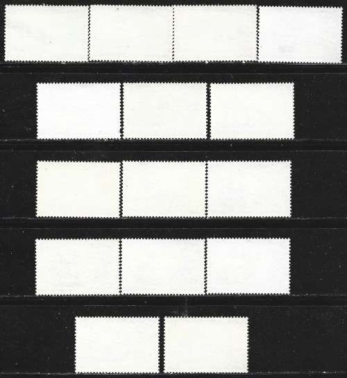 Christmas Islands 1972 Ships Definitive 1 Low Value (8d) Short set Sc#39-54 Unmounted Mint Set 1628