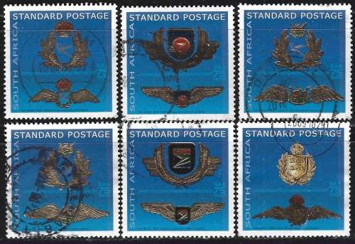 South Africa 2009 South African Airways 75th Anniversary Set Of 6 Difficult to Get Postal Used 1639