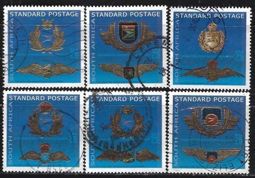 South Africa 2009 South African Airways 75th Anniversary Set Of 6 Difficult to Get Postal Used 1639