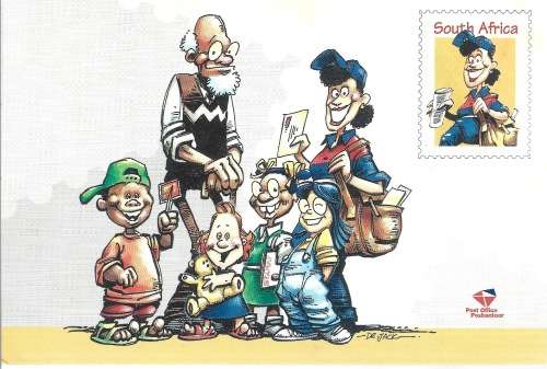 South Africa 1980/90s Post Office Postal Stationery Postcard Youth Outreach Programme Un-used PC0713