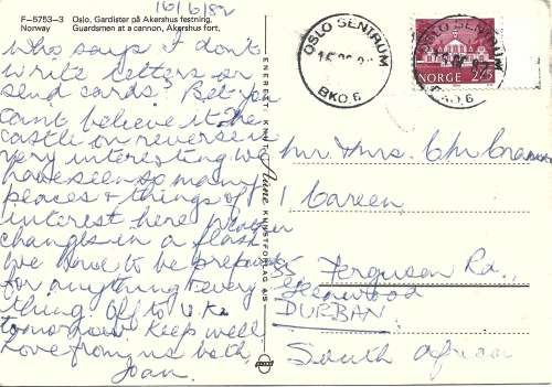 Norway Bulk Lot Used stamps Postal Used Postcard FDC0477