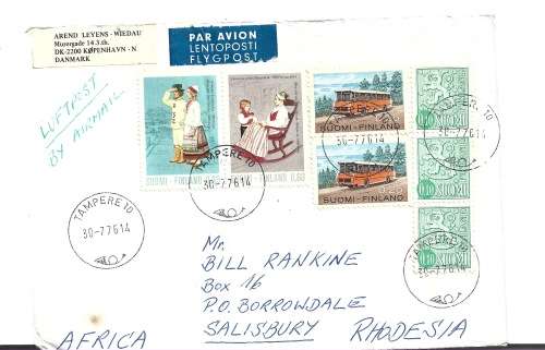 Finland Bulk Early to Modern Lot Used stamps Plus Postal Used Envelope FDC0293