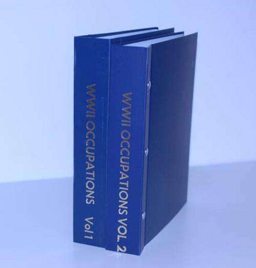 Germany 1934-1945 Wwil Occupations - 2 Albums Brand New  -  472 Pre-Printed Colour Pages