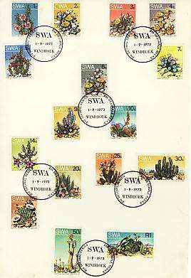 SWA 2nd DEFINITIVE SERIES (CACTUS) FIRST DAY COVER