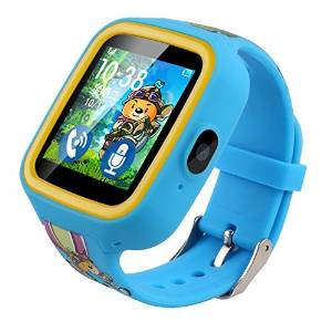 Kids Smartwatch with Camera, GPS Tracker, and Touch Screen "Blue"